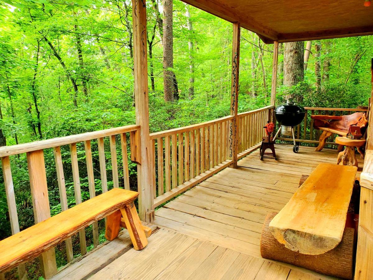 Lil' Log At Hearthstone Cabins And Camping - Pet Friendly เฮเลน ภายนอก รูปภาพ