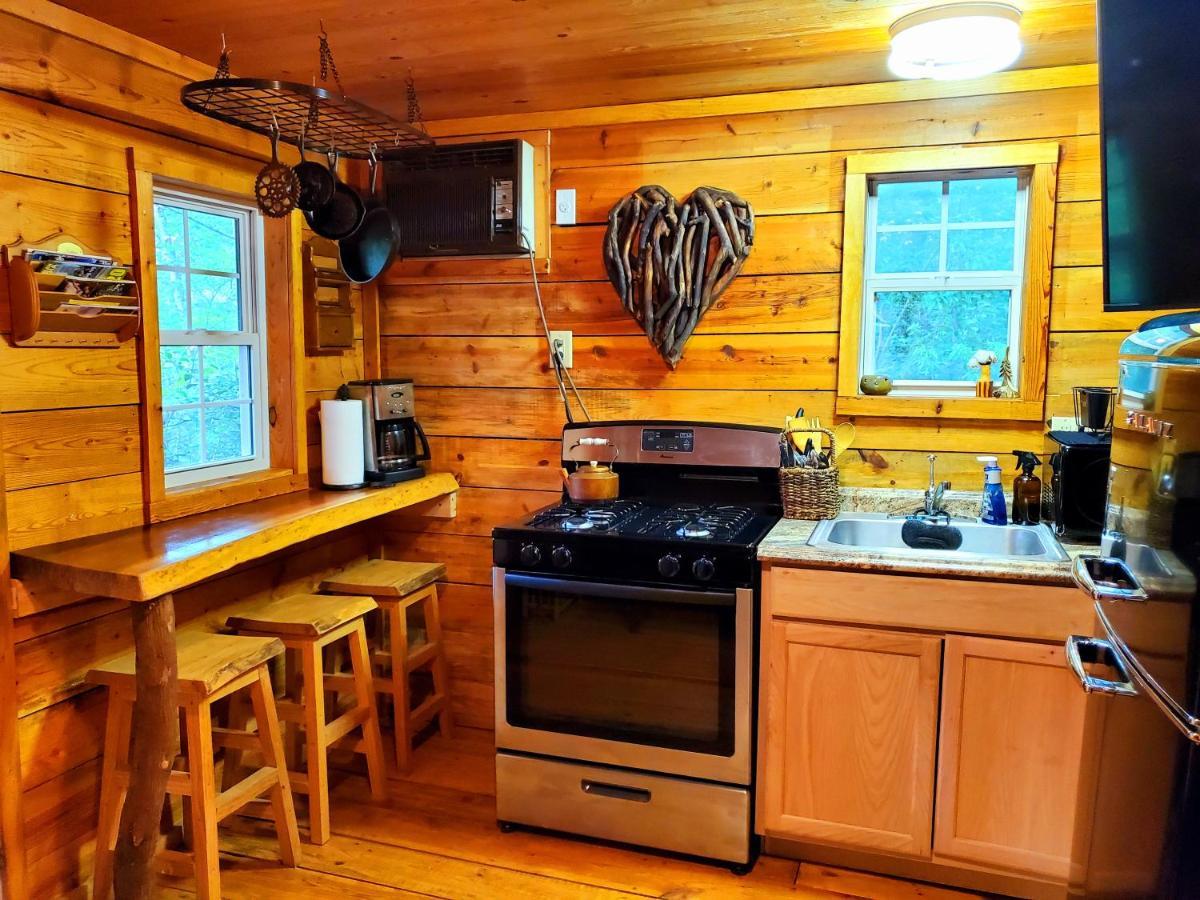 Lil' Log At Hearthstone Cabins And Camping - Pet Friendly เฮเลน ภายนอก รูปภาพ